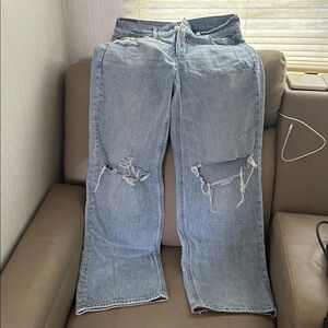 American Eagle Outfitters Light Blue Denim Stridgid